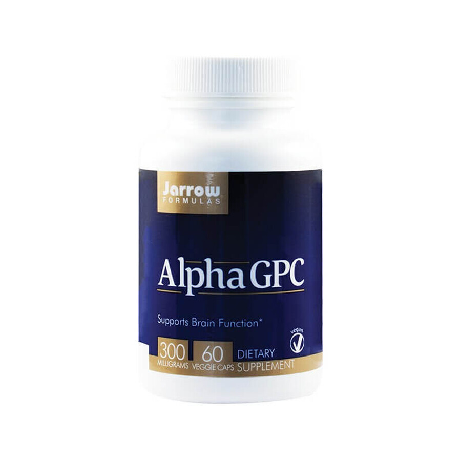 Alpha GPC 300mg Jarrow Formulas, 60 capsules, Secom