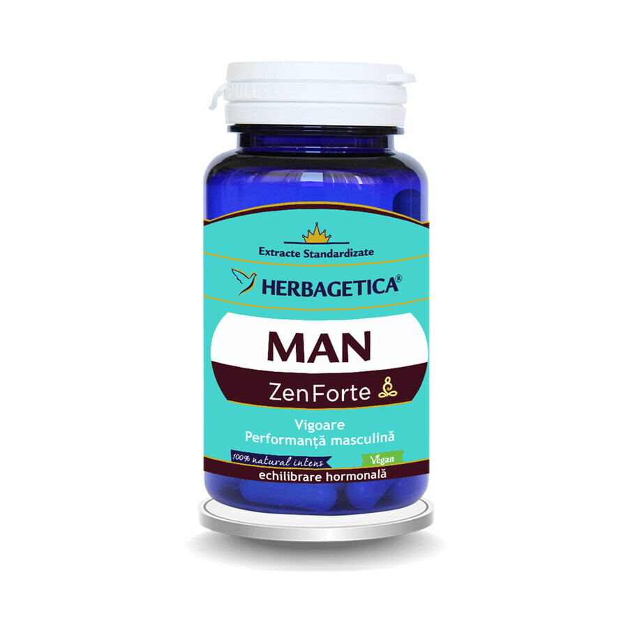 Man Zen Forte, 60 gélules, Herbagetica