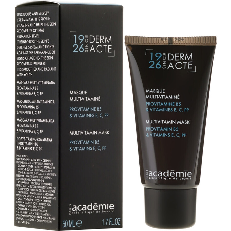 Maschera antietà multivitaminica Derm Acte, 50 ml, Academy