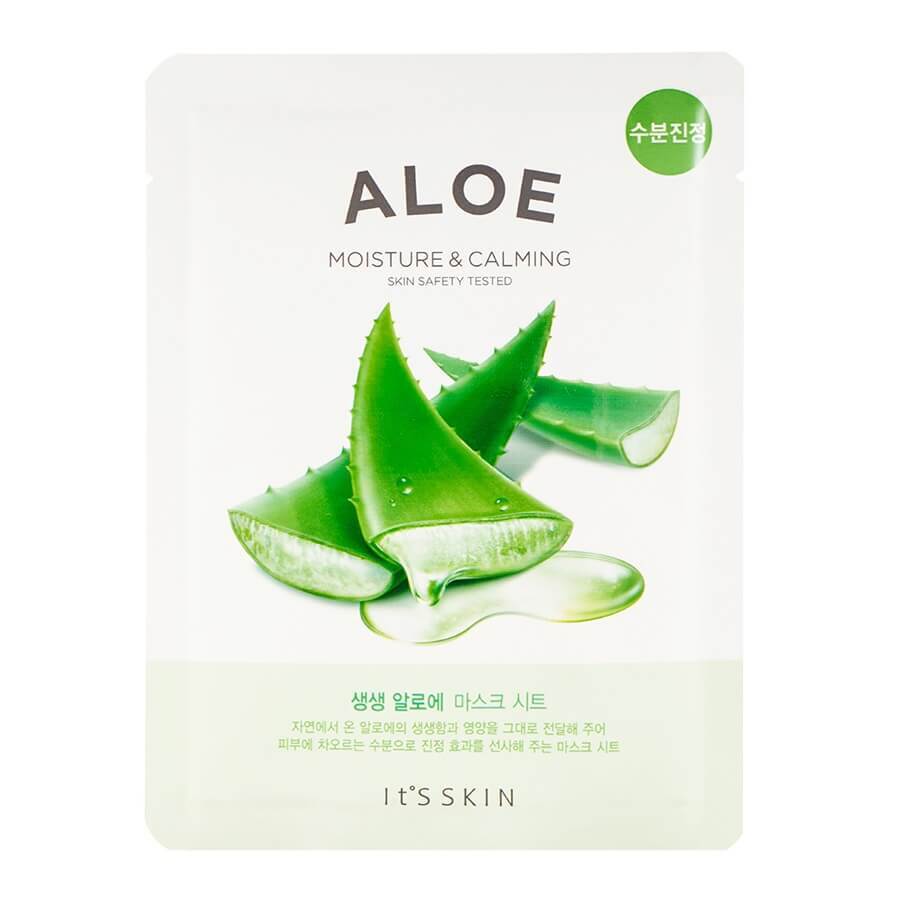 La maschera viso fresca e nutriente con estratto di aloe, 18 g, la sua pelle