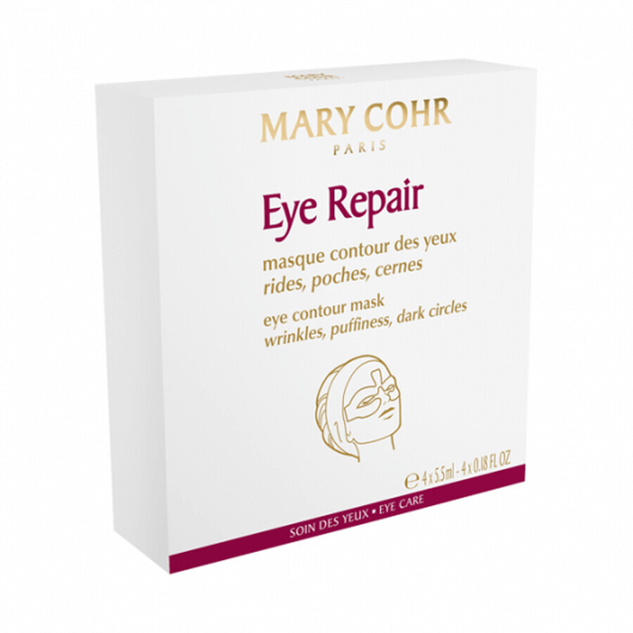 Eye Contour Mask, 4 x 5.5 ml, Mary Cohr