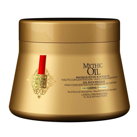 Masca pentru par cu fir gros Mythic Oil, 200 ml, Loreal Professionnel