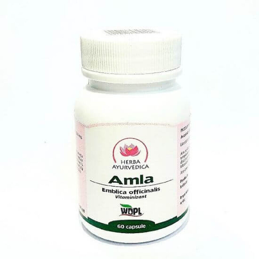 Amla, 60 capsule, erbe ayurvediche