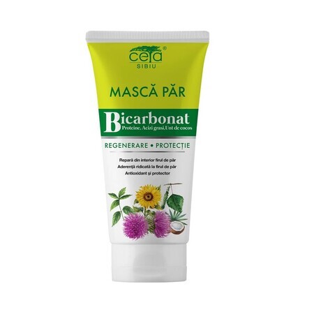 Maschera rigenerante e protettiva con bicarbonato, 150 ml, Ceta Sibiu