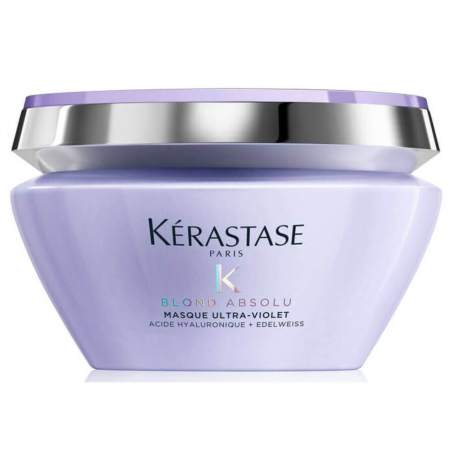 Masque violet pour cheveux blonds Blond Absolu Masque Ultra-Violet, 500 ml, Kerastase