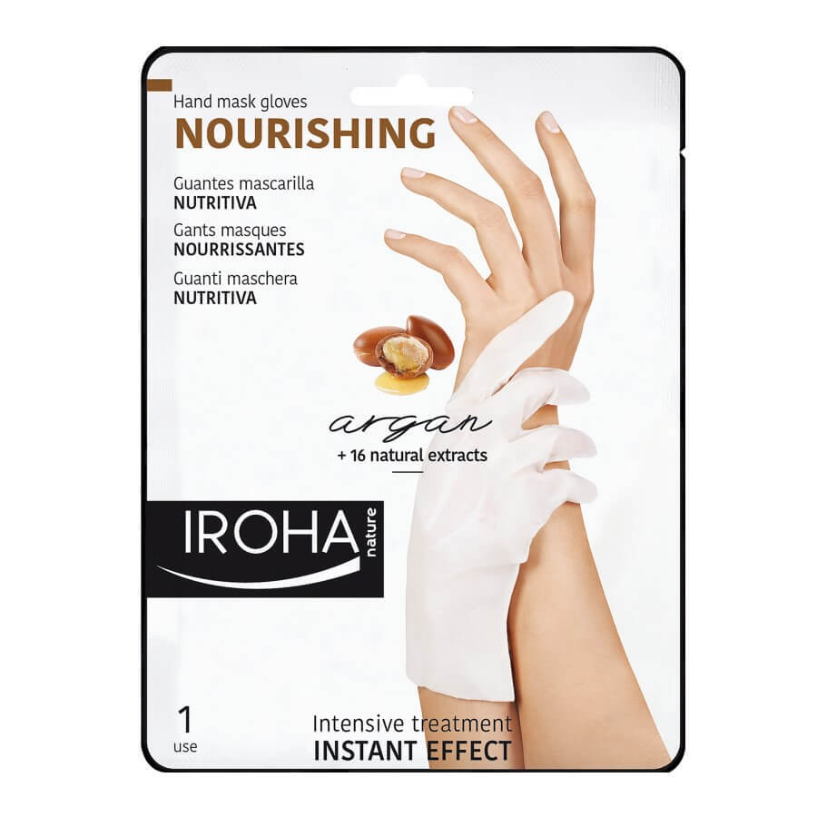 Moisturizing hand and nail mask, 2 x 9 ml, Iroha