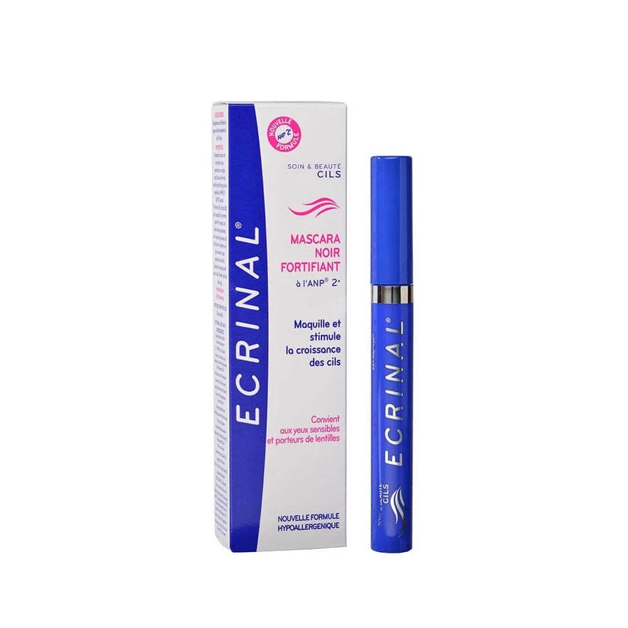 Silk mascara that separates lashes perfectly, Ecrinal black, 7 ml, Asepta