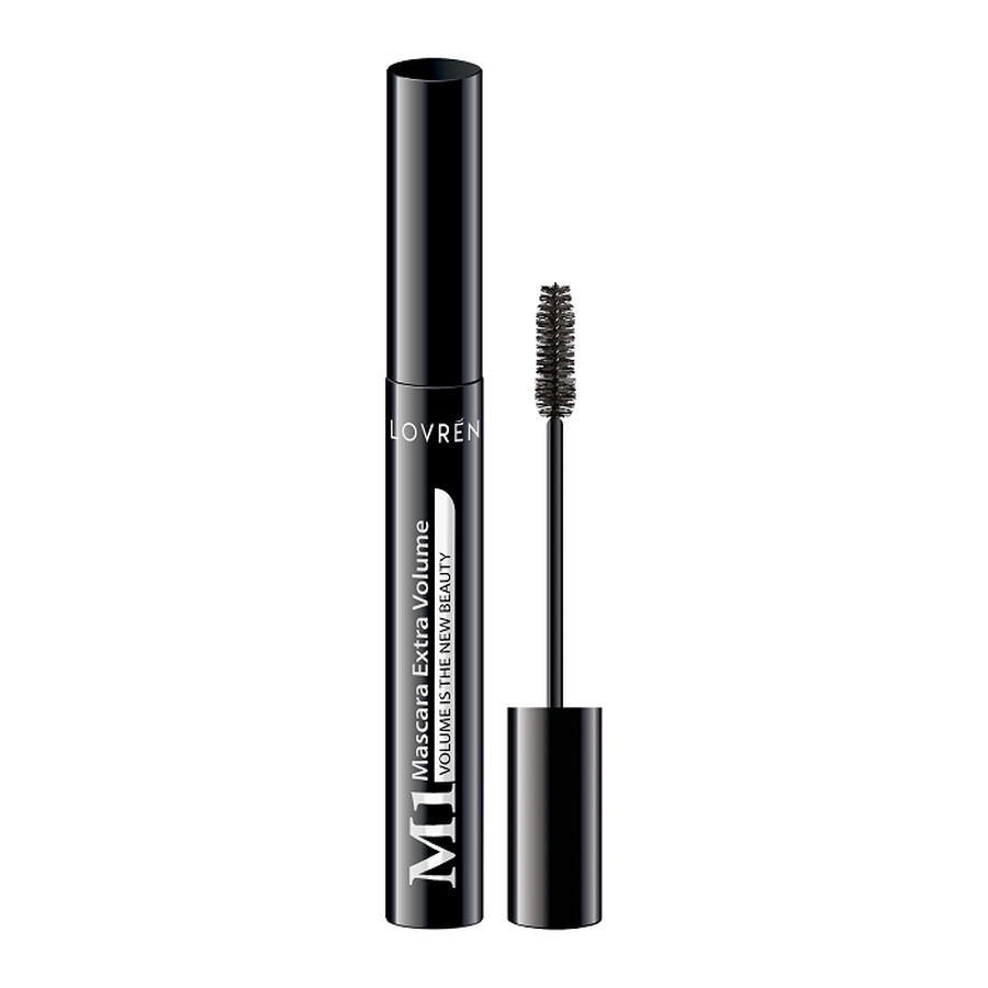 Extra Volume Mascara Zwart, 10 ml, Lovren