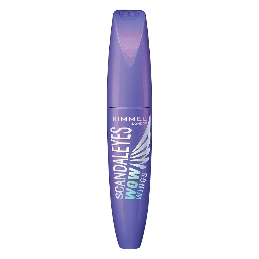 Scandaleyes Wow Wings Extra Schwarze Wimperntusche, 12 ml, Rimmel London