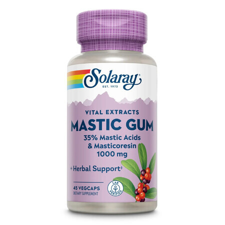 Mastic Gum 500 mg Solaray, 45 capsule, Secom