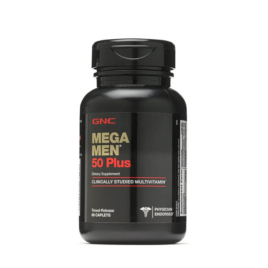 Mega Men 50 Plus (201612), 60 tabletten, GNC