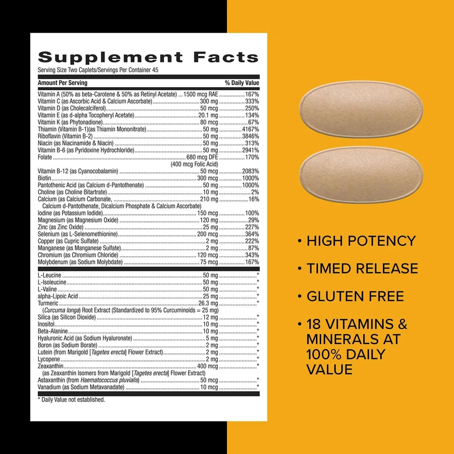 Mega Men Sport (201512), 90 tabletten, GNC