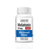 Melatonin Forte 10 mg, 30 vegetarian capsules, Zenyth