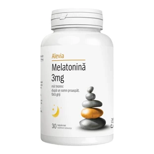Melatonin 3 mg, 30 Weichkapseln, Alevia