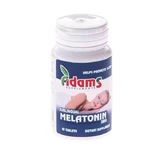 Melatonin sublingual, 50 Tabletten, Adams Vision