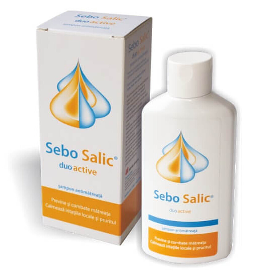 Antiroosshampoo Sebo Salic duo actief, 125 ml, Slavia Pharm