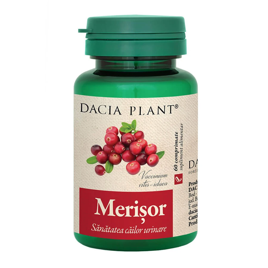 Merișor (Cranberry), 60 tablets, 1+1, Dacia Plant
