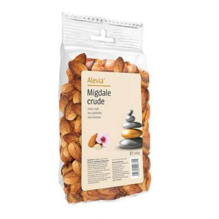 Raw almonds, 150 g, Alevia