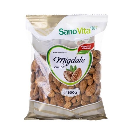 Rauwe amandelen, 300 g, Sanovita