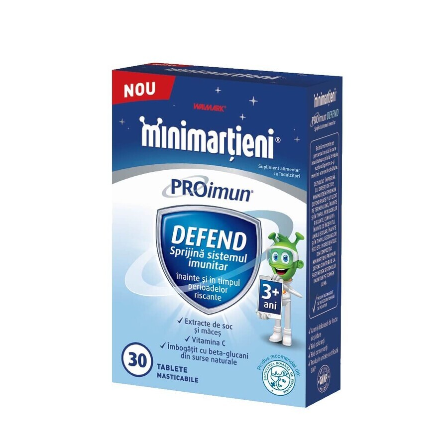 Minimartini PROimun Defend 3+ years, 30 tablets, Walmark