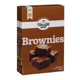 Brownie mix with extra gluten-free chocolate, 400 g, Bauckhof