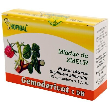 Zmeur Gemoderivat, 30 eenmalige doses, Hofigal