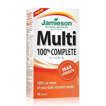 Multi 100% compleet forte, 90 capsules, Jamieson