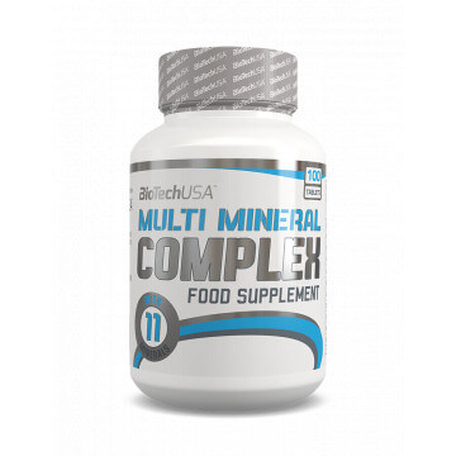 Multi Mineraal Complex, 100 tabletten, Biotech USA