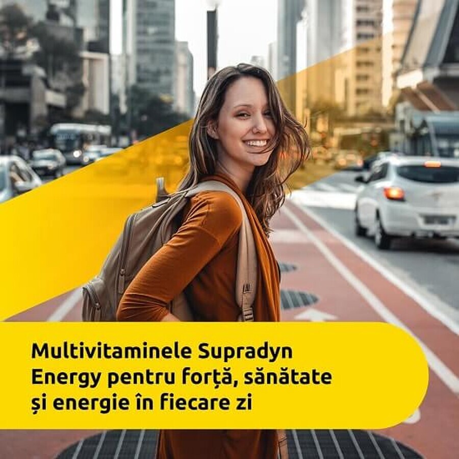 Supradyn Energy, Multivitaminen, 15 bruistabletten, Bayer