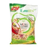 Musli with fibre, 400 g, Sanovita