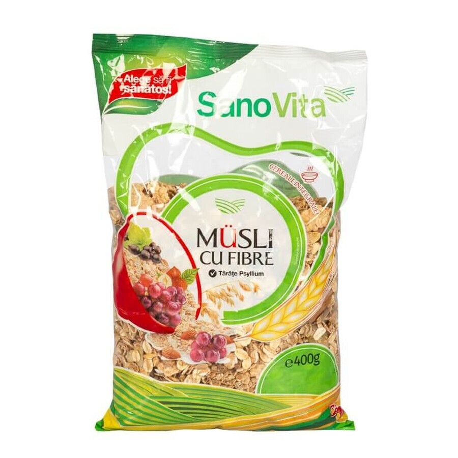 Musli met vezels, 400 g, Sanovita