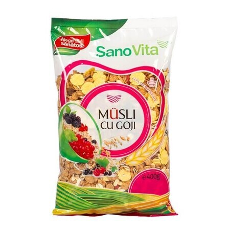 Musli au Goji, 400 g, Sanovita