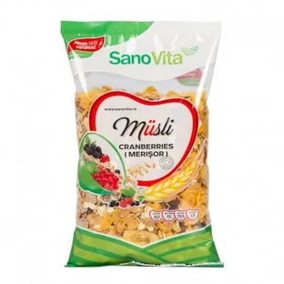 Musli with cherry, 400 g, Sanovita