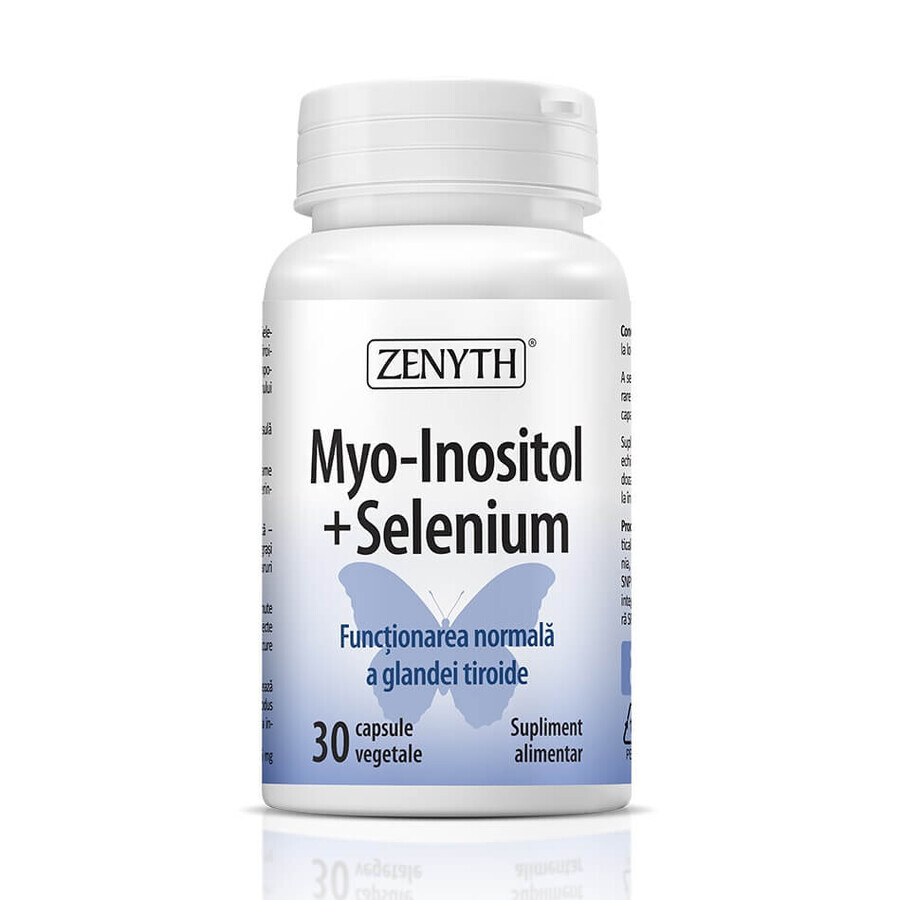 Myo-Inositol + Selenium, 30 capsules, Zenyth