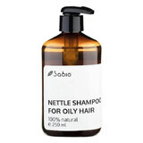 Nettle shampoo for oily hair, 250 ml, Sabio