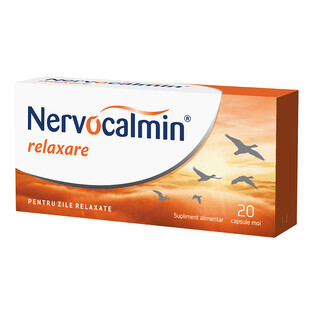 Nervocalmin Relaxation, 20 capsules, Biofarm