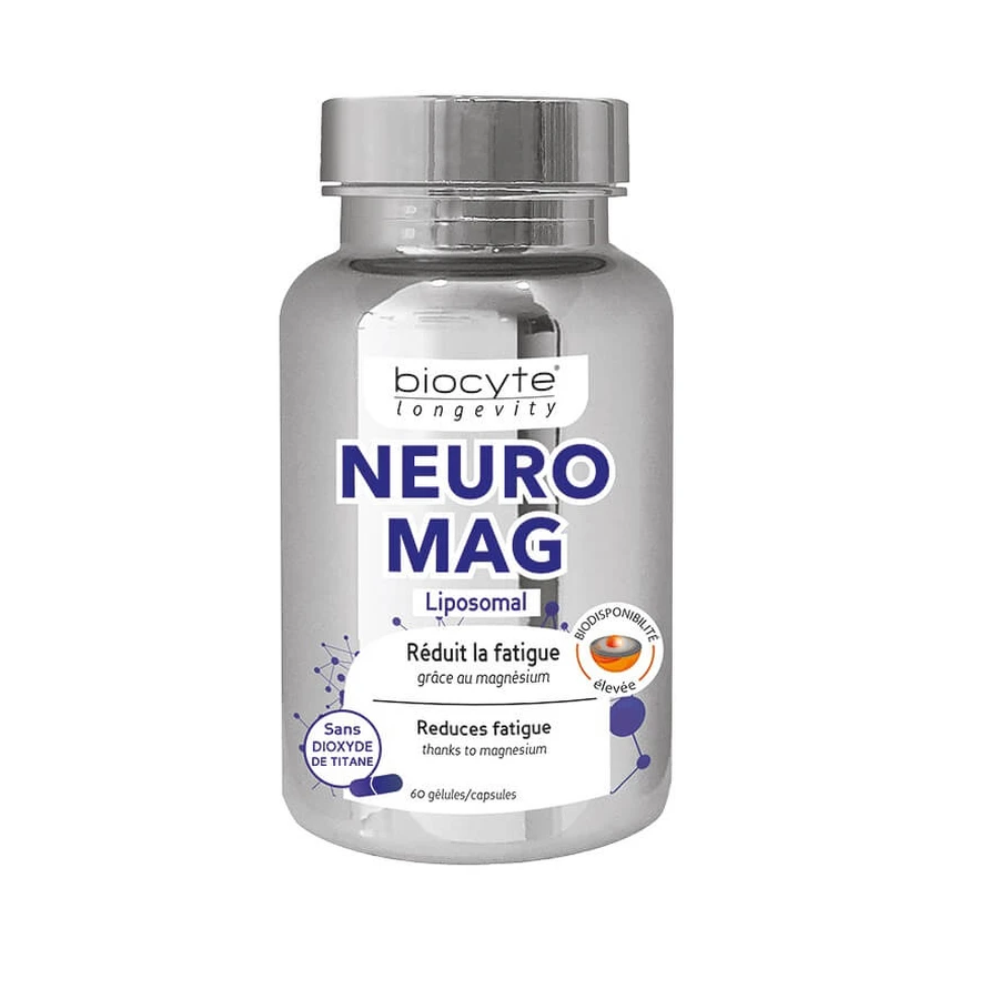 Neuromag (Liposomaal Magnesium), 60 capsules, Biocyte