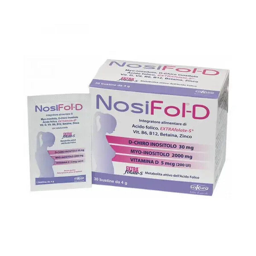 NosiFol-D, 30 sachets, Sakura Italie