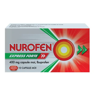Nurofen Express Forte 400 mg, 10 Kapseln, Reckitt Benckiser Healthcare