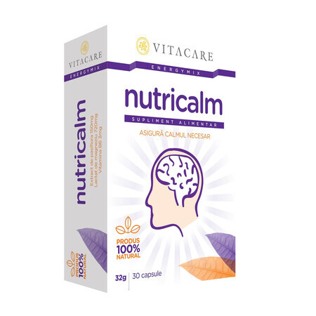 Nutricalm, 30 capsule, Vitacare