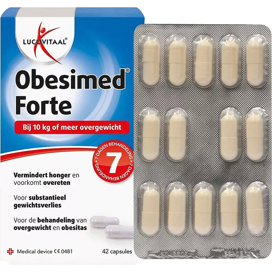 Obesimed Forte, 42 capsules, Lucovitaal