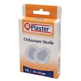 Sterile occluder 58 x 82 mm, 10 pieces, QPlaster