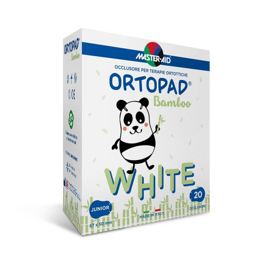 ORTOPAD White Master-Aid Medium, 76x54 mm, 50 pièces, Pietrasanta Pharma