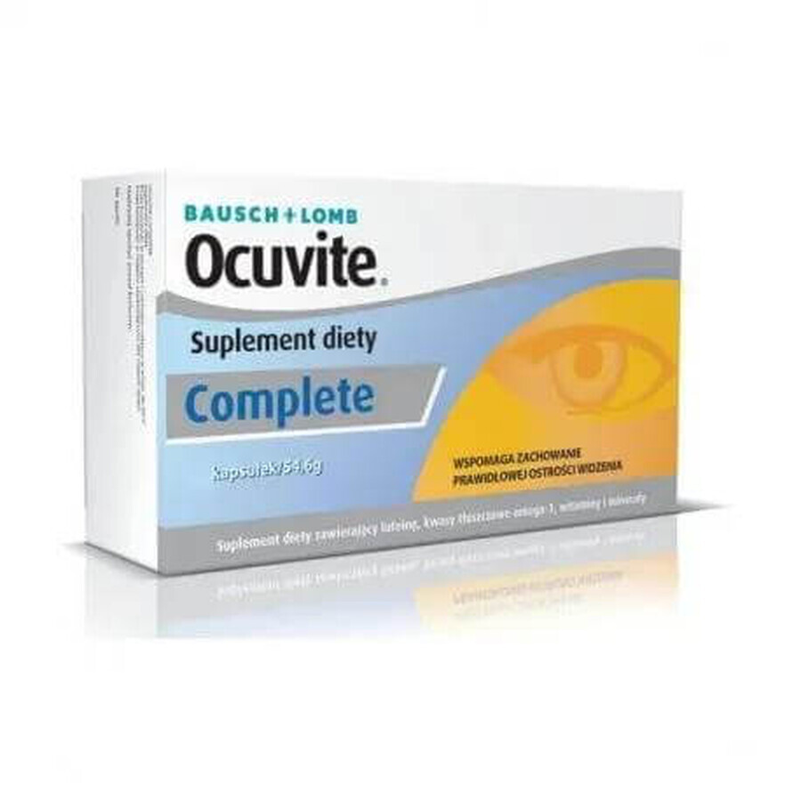 Ocuvite Complete, 30 Kapseln, Bausch & Lomb