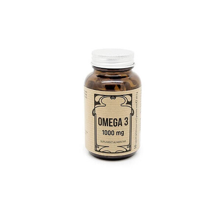 Oméga 3 1000 mg, 50 gélules, Remedia