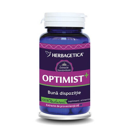 Optimist +, 60 capsules, Herbagetica