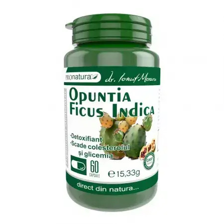 Opuntia Ficus Indica, 60 gélules, Pro Natura