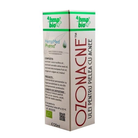 Ozonance olie voor huid met acne, 20 ml, HempMed Pharma