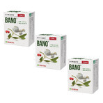 Bano pack with Garlic extract with Hawthorn and Mistletoe, 30 capsules (2+1), Parapharm