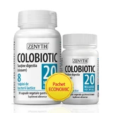 Colobiotic package, probiotique 20 milliards, 30 + 10 gélules, Zenyth